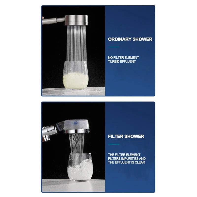 High Pressure Turbocharged Shower Head  رأس دش توربو عالي الضغط