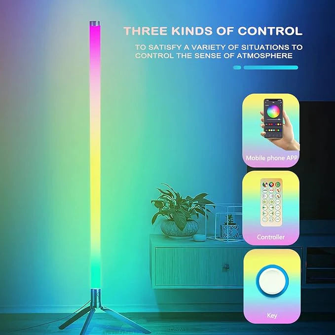 RGB LED Floor Lamp | مصباح أرضي RGB
